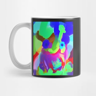 Abstract monster Mug